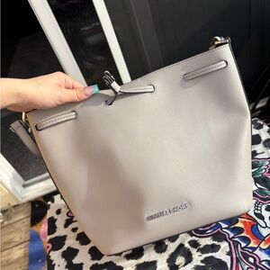Michael Kors Light Gray Shoulder Bag